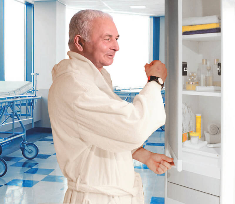 Electronic Locks in elderly homes and hospitals